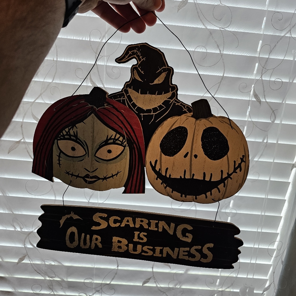 Nightmare before Christmas hanging